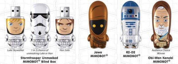 MIMOBOT'tan Star Wars figürlü USB bellekler