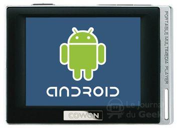 Cowon D3, Android işletim sistemiyle gelecek (?)