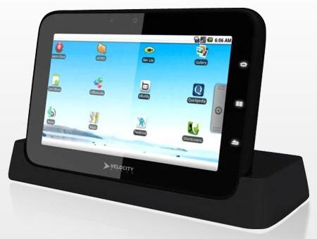 Velocity Micro, Android 2.1'li tablet bilgisayarını gösterdi: Cruz