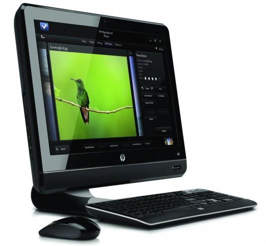 HP, All in One 200'ü duyurdu, TouchSmart 600'de güncellemeye gitti
