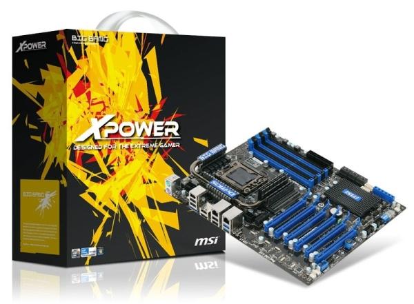 MSI, Intel işlemciler için yeni amiral gemisini duyurdu: Big Bang XPower X58
