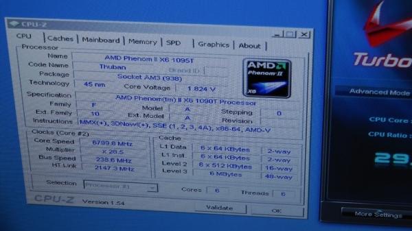 AMD Phenom II X6 1090T Black Edition için LN2 ile çıkılmış en yüksek hız rekoru Türkiye'de