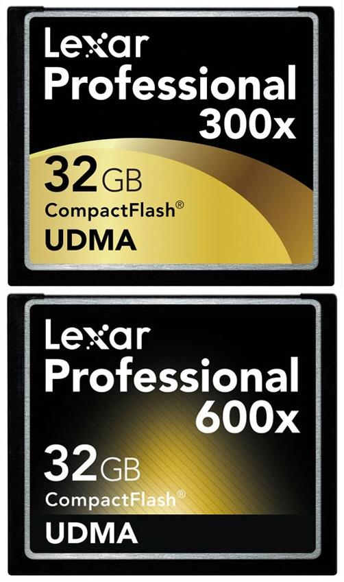 Lexar Media'dan profesyonel fotoğrafçılar için CompactFlash bellek kartları