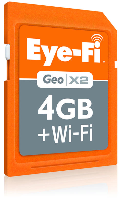 Eye-Fi Geo X2: Apple sistemler için 802.11n destekli bellek kartı