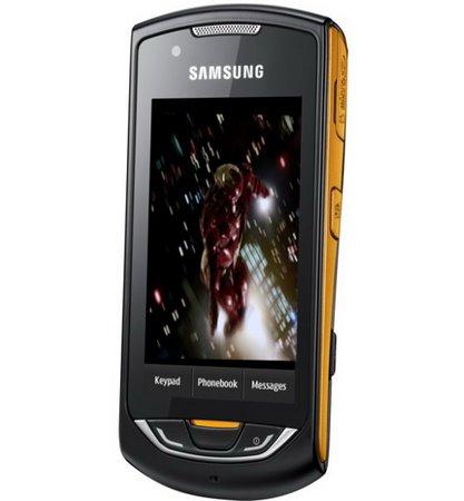 Samsung'dan S5620 Monte: Iron Man II Edition