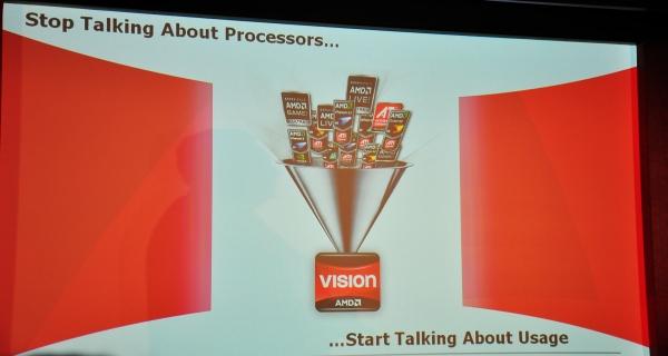 AMD Vision 2010 Prömiyeri: AMD, işlemciler yerine kullanımdan bahsedecek