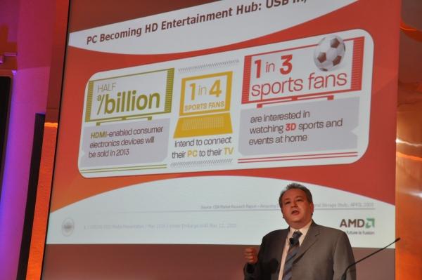 AMD Vision 2010 Prömiyeri: 2013 yılına kadar HDMI donanımlı yarım milyar PC satılmış olacak