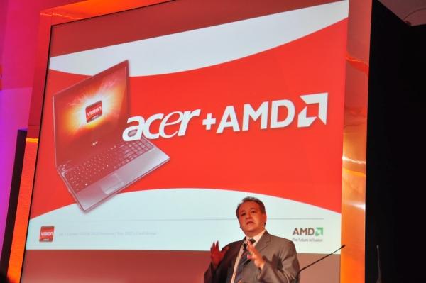 AMD Vision 2010 Prömiyeri: Acer, AMD tabanlı 22 yeni notebook sunacak