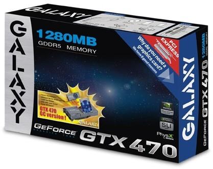 Galaxy'nin özel tasarımlı GeForce GTX 470 GC modeli satışa sunuldu