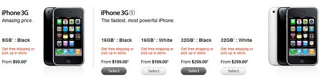 iPhone 3G'nin satışı sonlanıyor