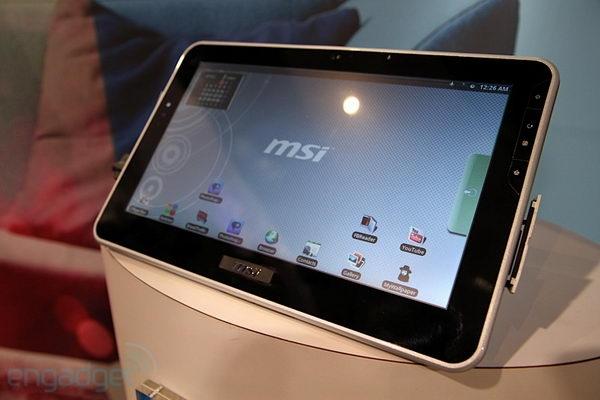 MSI, Intel Atom işlemcili tablet bilgisayarını üçüncü çeyrekte lanse edecek