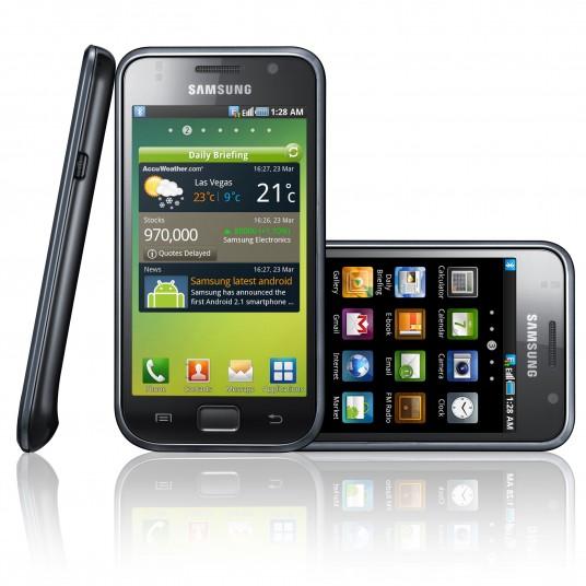 Samsung Galaxy S I9000'in sahip olacağı bellek miktarı kesinleşti