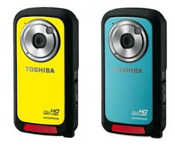Toshiba'dan suya dayanıklı video kamera: Camileo BW10