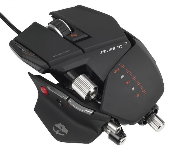 Mad Catz, yeni oyuncu fareleri R.A.T. 5 ve R.A.T. 7'yi satışa sunuyor