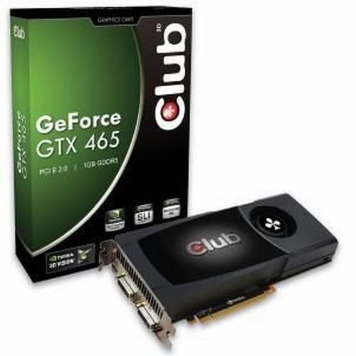 Club3D GeForce GTX 465 modelini duyurdu