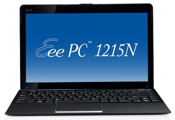 Asus Eee PC 1215N: Çift çekirdekli işlemci, Nvidia ION2 GPU, USB 3.0 ve Bluetooth 3.0