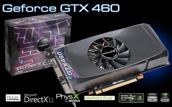 GeForce GTX 460 kervanına Inno3D de katıldı