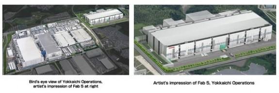 Toshiba, Japonya'da yeni bir NAND flash üretim tesisi inşa ediyor