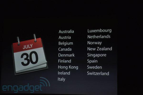 iPhone 4, 30 Temmuz'da Avrupa'da satışa sunuluyor