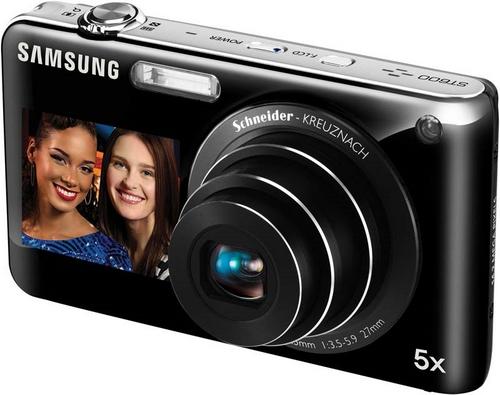 Samsung'dan çift LCD ekranlı dijital kompakt kameralar: ST100 ve ST600