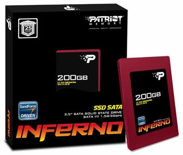 Patriot, Inferno serisi yeni SSD sürücülerini duyurdu
