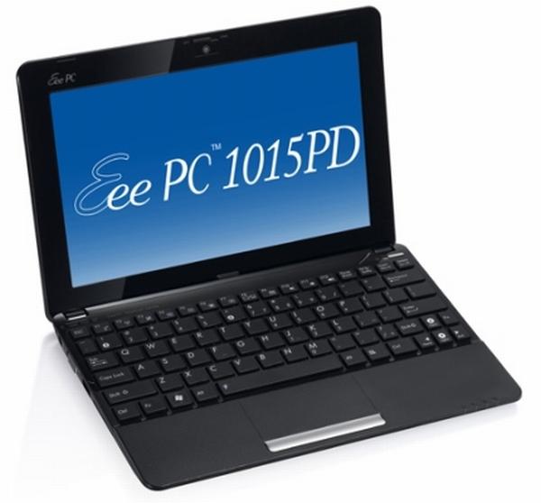 Asus'dan DDR3, USB 3.0 ve Bluetooth 3.0 destekli netbook: Eee PC 1015PD