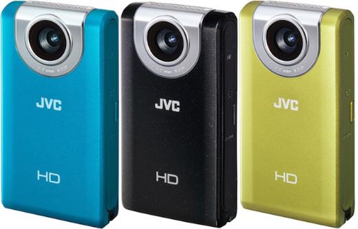 JVC'den cep boyutlu dijital video kameralar: Picsio GC-FM2 ve GC-WP10