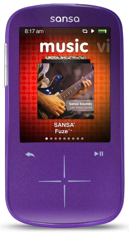 SanDisk'ten yeni medya oynatıcısı: SanSa Fuze+