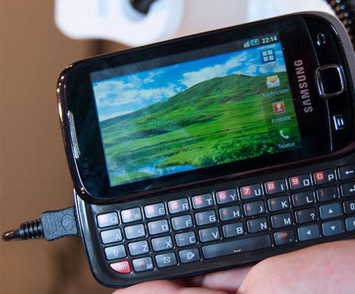 Samsung'un Froyo'lu yeni telefonu I5510, IFA 2010'da görüntülendi