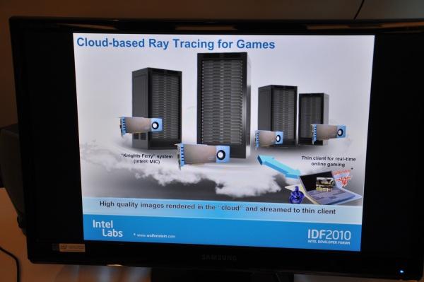 IDF 2010: Intel bulut tabanlı Ray Tracing ile netbook'larda gelişmiş oyun deneyimi sunmayı planlıyor