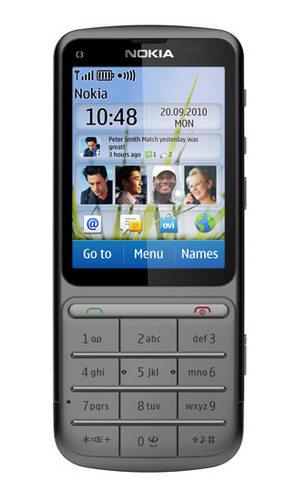 Nokia C3-01 Touch and Type: S40 arayüzü, dokunmatik ekran ve WI-FI 802.11n bir arada