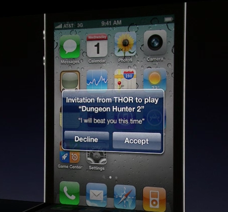 Apple, Game Center ile mobil oyunculuk sosyal ağı kuruyor