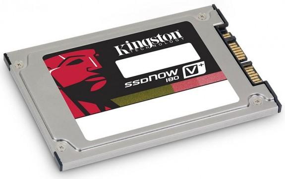 Kingston SSDNow V+ 180 serisi 1.8-inç boyutundaki SSD'lerini Avrupa'da satışa sunuyor