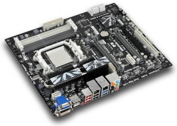 ECS'den AMD işlemciler için Black serisi yeni anakart: A890GXM-A2