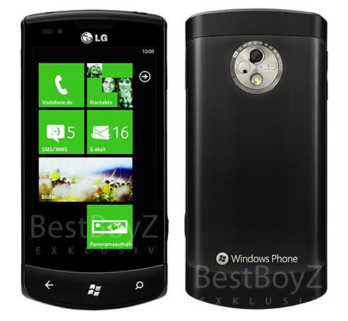 Windows Phone 7 işletim sistemli LG E900'ün resmi görseller ortaya çıktı