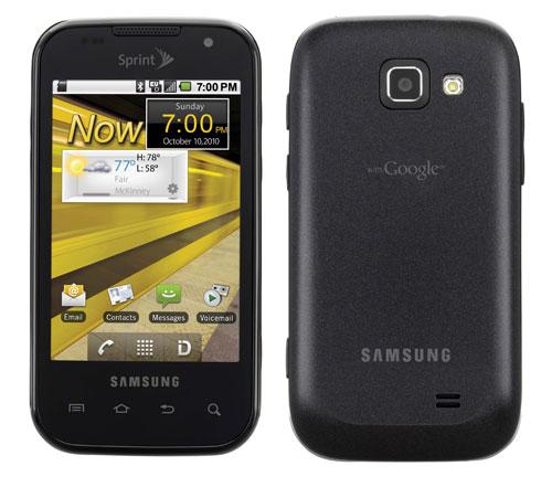 Sprint tarafından satışa sunulacak Android'li Samsung Transform detaylandı