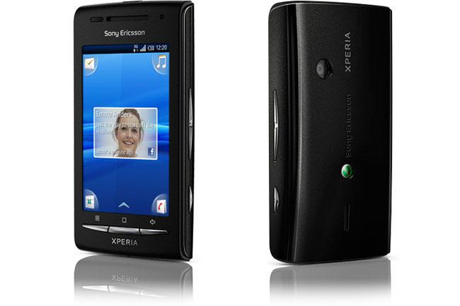Sony Ericsson Xperia X8'e siyah renk seçeneği de eklendi