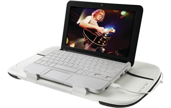 Logitech, hoparlörlü notebook soğutucu standı Lapdesk N550'yi tanıttı