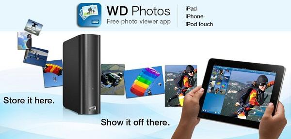 Western Digital'dan iOS'e özel uygulama; WD Photos