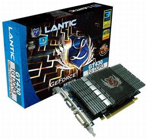 Lantic pasif soğutmalı GeForce GT 430 modelini duyurdu