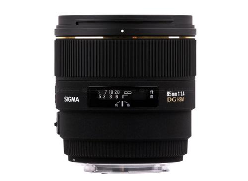 Sigma, 85 mm f/1.4 EX DG HSM'nin 1400$'dan satışına başlıyor