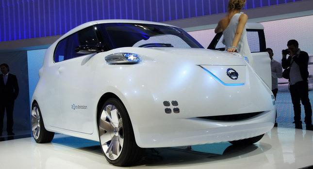 Bir Elektrikli Şehir Otomobili de Nissan'dan: Townpod EV Concept