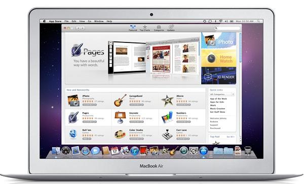 Mac AppStore geliyor; AppStore artık Mac'lerde