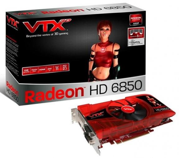 Vertex3D, Radeon HD 6800 serisi ekran kartlarını duyurdu