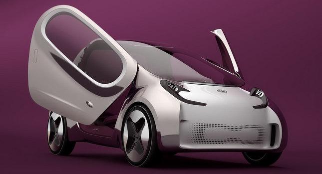 Bir elektrikli şehir içi otomobili de Kia'dan: Pop Concept
