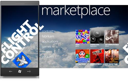 Windows Phone 7 Marketplace'deki uygulama sayısı 1000'i aştı