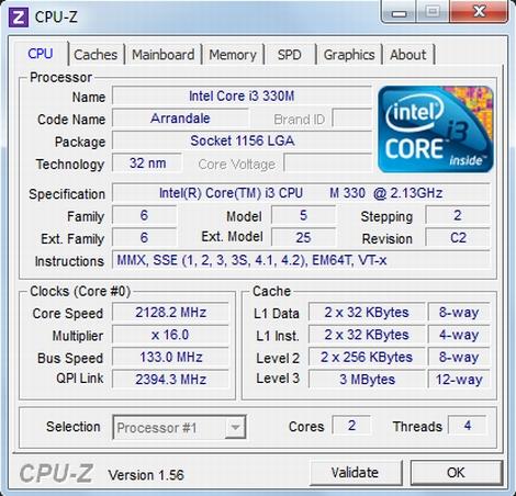 CPU-Z 1.56 çıktı