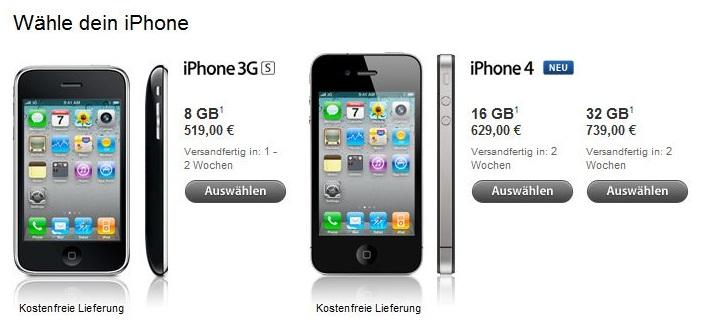 Apple, Almanya'da sim kilitsiz iPhone satışına başladı