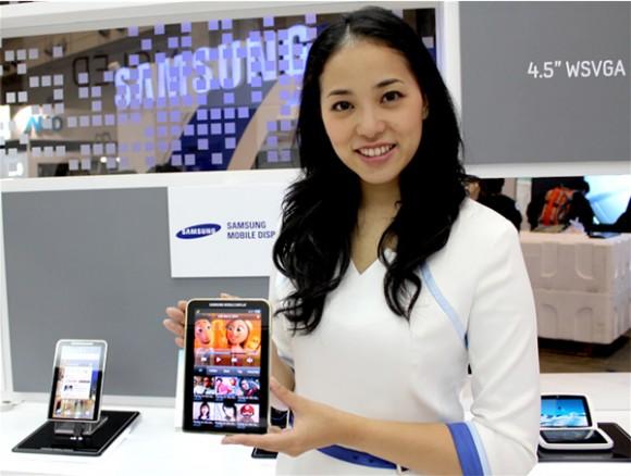 Samsung, 7 inç'lik Super AMOLED panelini tanıttı