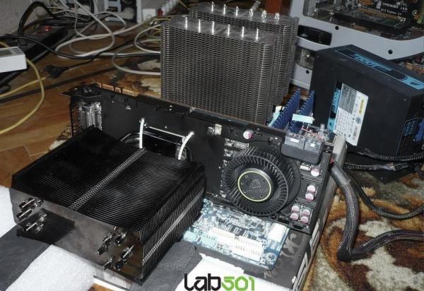 GeForce GTX 580 hava soğutma ile 1020MHz'e çıkartıldı